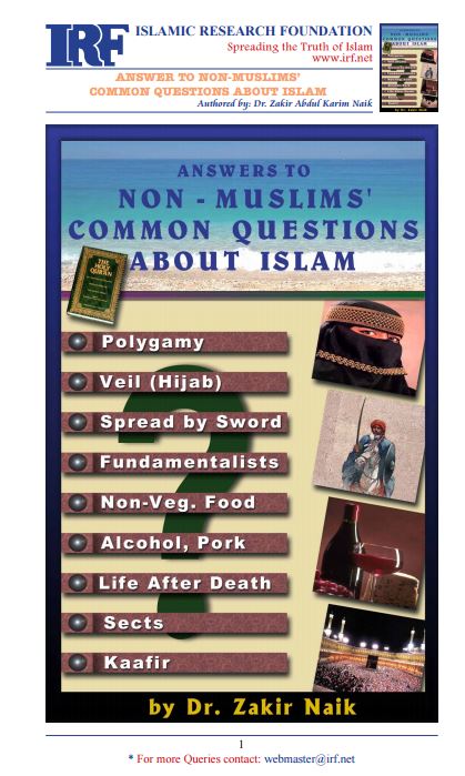 Answers to non-muslims common questions about Islam