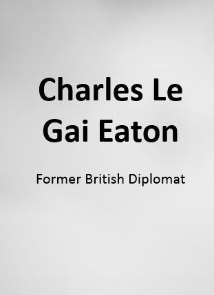 Charles Le Gai Eaton, ehemaliger britischer Diplomat 