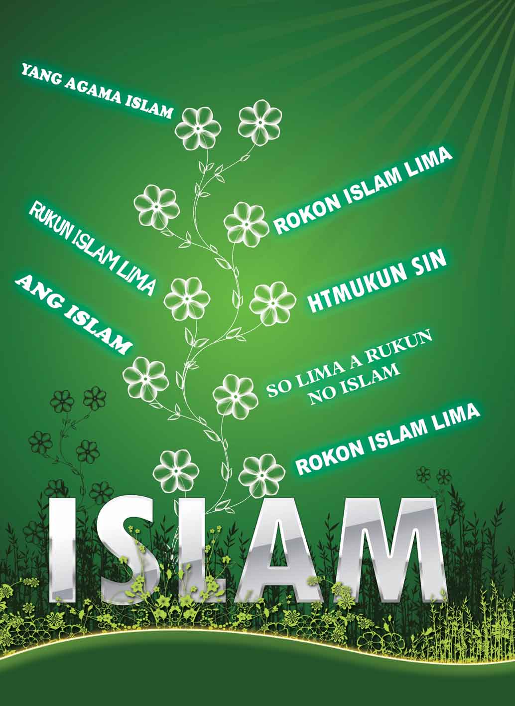 SO LIMA A RUKUN NO ISLAM