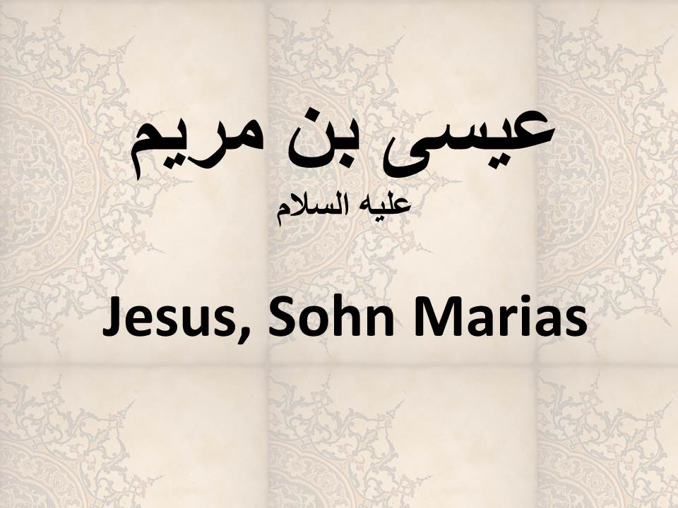 Jesus, Sohn Marias