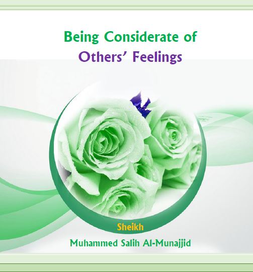 Being Considerate of Others Feelings