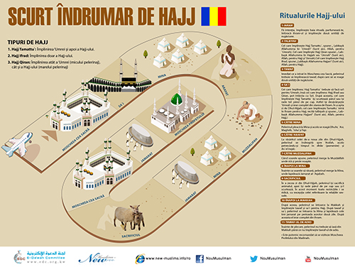 SCURT ÎNDRUMAR DE HAJJ (A Brief Guide to Hajj in Romanian)